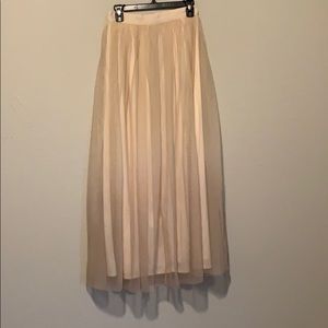 Ombré tulle skirt